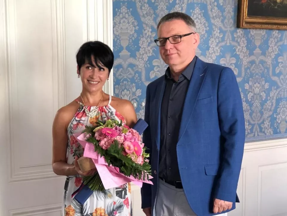 Olga Borisová-Pračiková a Lubomír Zaorálek
