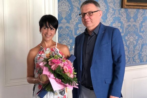 Olga Borisová-Pračiková a Lubomír Zaorálek