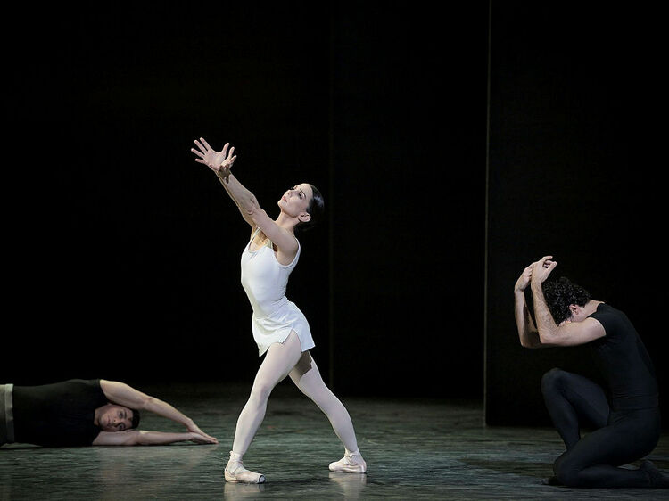 Tamara Rojo a Fernando Carratalá Coloma s English National Ballet v Song of the Earth od Kennetha MacMillana. Foto: © Laurent Liotardo.