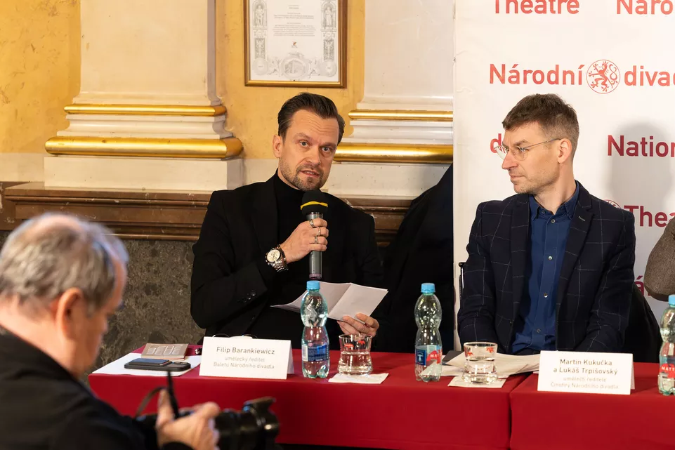 Umělecký ředitel Baletu ND Filip Barankiewicz. Zdroj Národní divadlo.