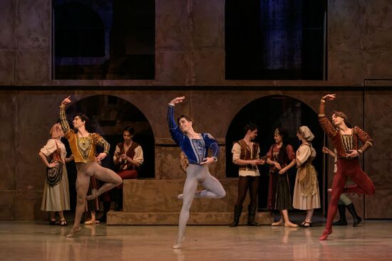 Romeo a Julie. Balet Moravského divadla Olomouc. Foto: Sergej Gherciu. 