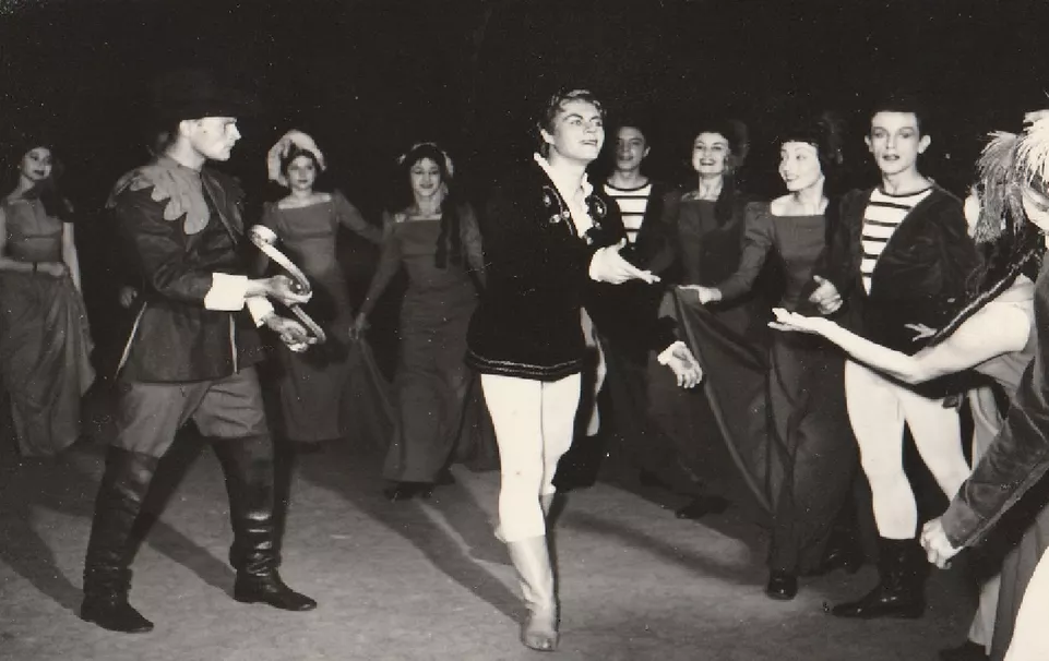 František Vychodil jako princ Desirée ve Spící krasavici. Foto: soukr. archiv.