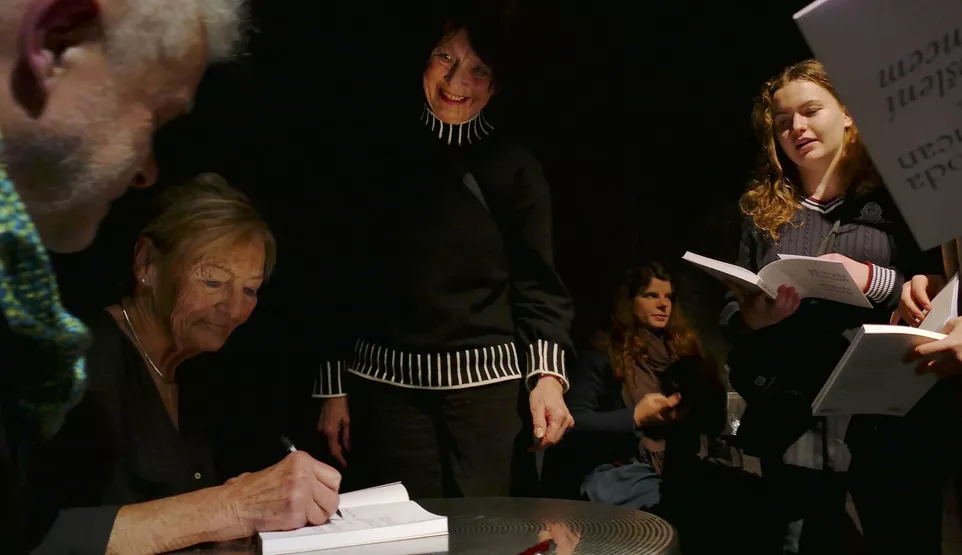 Křest knihy Evy Blažíčkové, 17. 12.2025. Foto: soukromý archiv EB. 