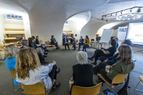 Konference Taneční věda minulost a současnost - závěrečná diskuze. Foto: Ladislav Beneš.