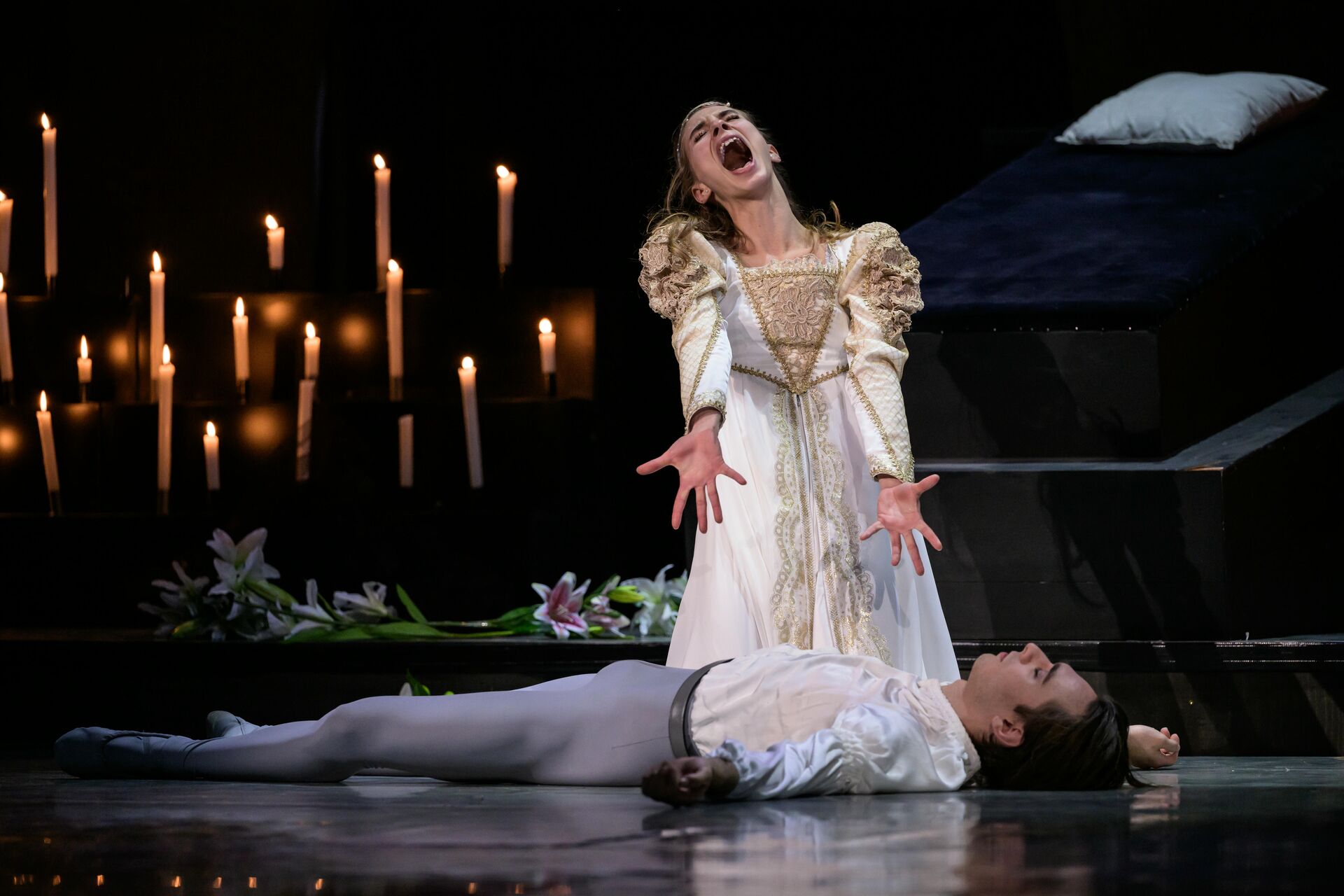 Romeo a Julie. Balet Moravského divadla Olomouc. Foto: Sergej Gherciu. 