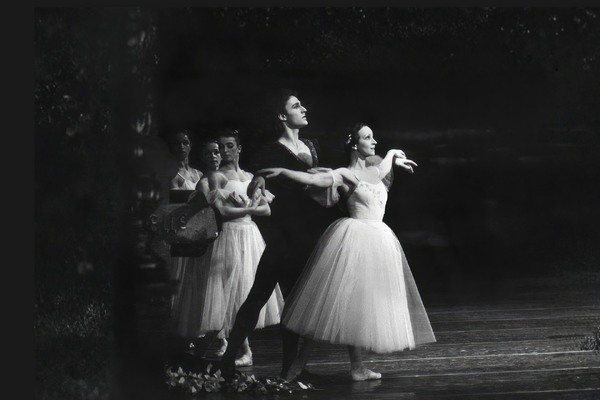 Giselle, Hana Vláčilová, Jiří Horák, foto Oldřich Pernica, Archiv ND Praha
