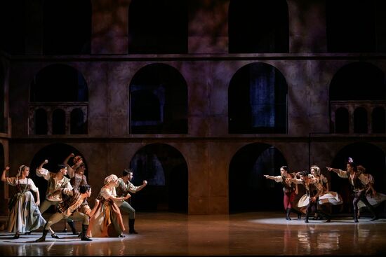 Romeo a Julie. Balet Moravského divadla Olomouc. Foto: Sergej Gherciu. 