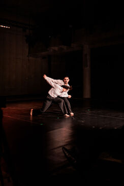 Děti diktatur. Bárbara Hernández a Lukas Lizama. Foto: Tomáš Král.