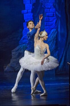 Labutí jezero. Balet divadla města Ústí nad Labem. Foto: Marek Russ. 