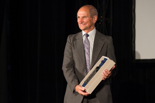 Jaří Žalud na udílení Umělecké ceny města Plzně 2015, foto: Miroslav Chaloupka