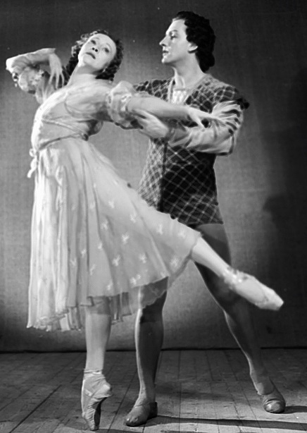 Galina Ulanova a Yury Zhdanov v baletu Romeo a Julie, zdroj: Wikipedia