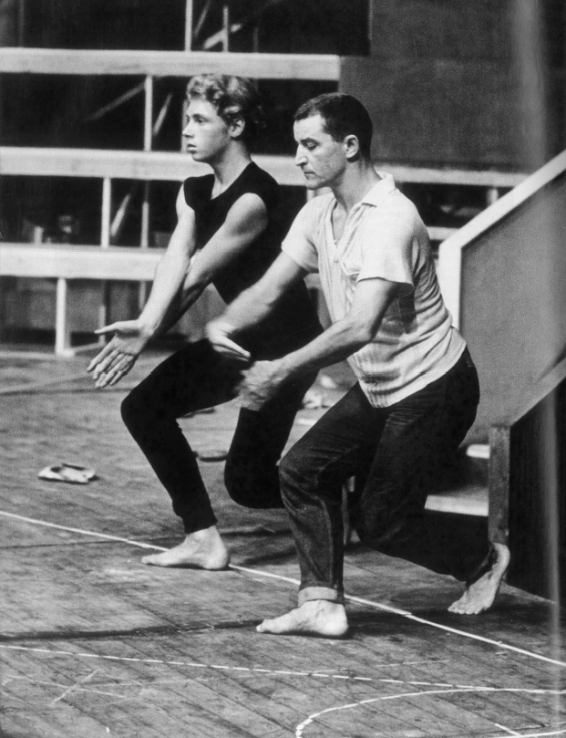 Jorge Donn a Maurice Béjart. Foto DR/Archives Béjart.