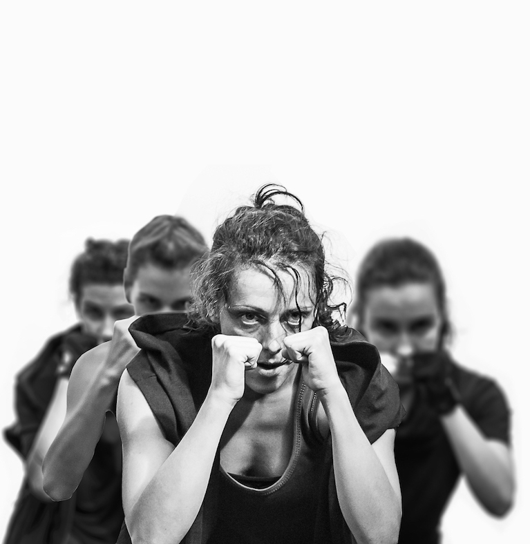 LVC: AMAZONKY, Simona Machovičová, Fanny Barrouquére, Barbora Rokoszová, Markéta Fösslová, Foto: Michal Hančovský
