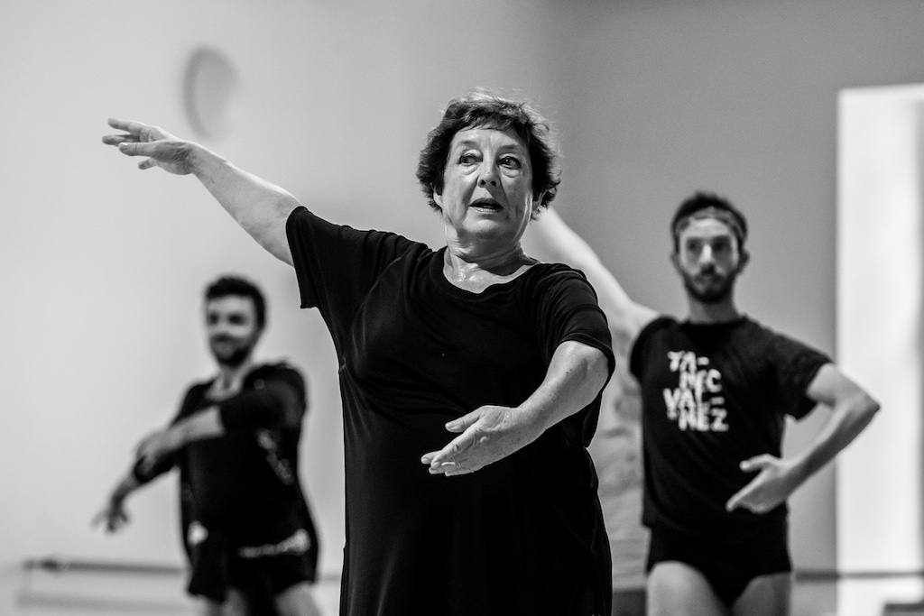 Zkouška Svěcení jara - Bronwen Curry, Foto: Martin Divíšek