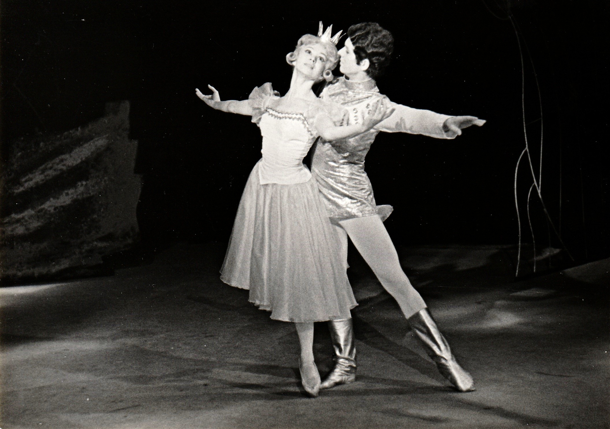 Jitka Tázlarová jako Princezna v Pohádce o Honzovi. Foto soukr. archiv J.T.