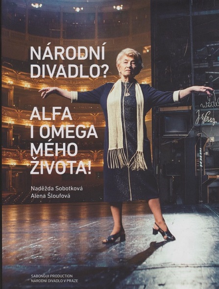 Autobiografie Naděždy Sobotkové vydaná nákladem Národního divadla