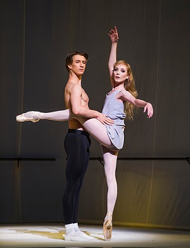 adim Muntagirov a Sarah Lamb - Faunovo odpoledne, chor. Jerome Robins, foto: Dave Morgan