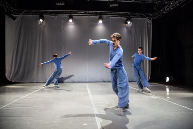 Blue Men: Martin Schell, Norbert Gáll, Tamás Csizmadia,, Foto: Petr Kiška