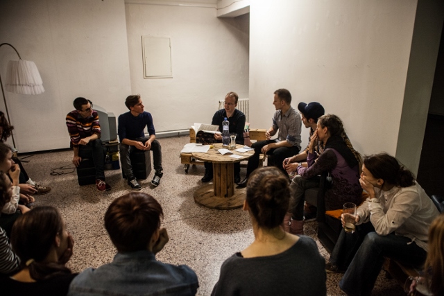Diskuse s Karlem Dohnalem, Foto: Petr Kiška