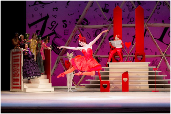 Alenka v říši divů, chor. Christopher Wheeldon