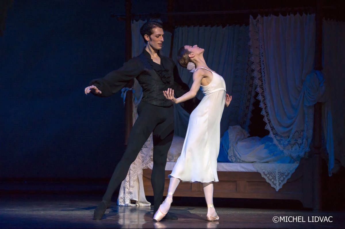 Oněgin (Ludmila Pagliero, Mathieu Ganio). Foto Michel Lidvac.